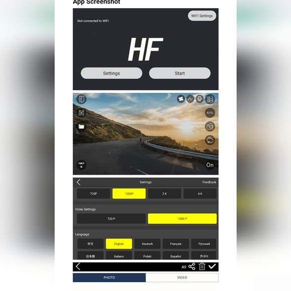NIB Drone Avoid Obstacles with high-resolution Camera - Picture 4 of 4
